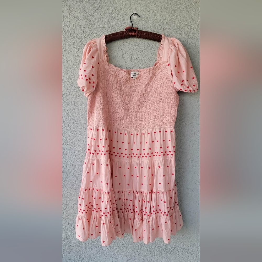 JessaKae Pink Heart Midi Dress - Picture 2 of 7